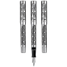Перьевая ручка PARKER DUOFOLD SENIOR СЕРЕБРИСТО-ЧЕРНАЯ F 1878415